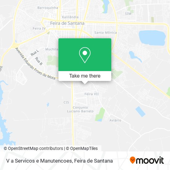 Mapa V a Servicos e Manutencoes