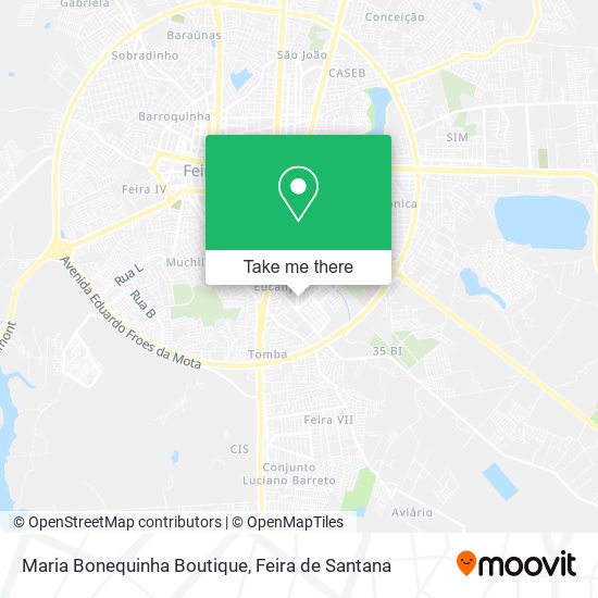 Maria Bonequinha Boutique map