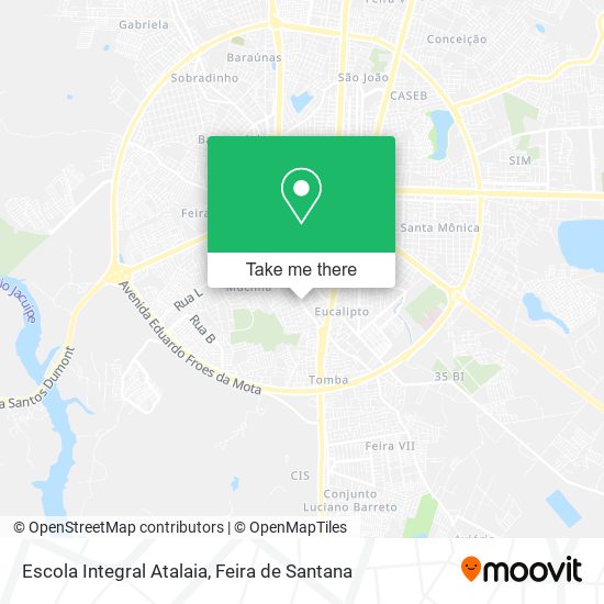 Escola Integral Atalaia map