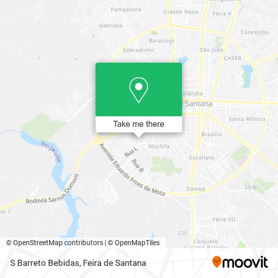S Barreto Bebidas map