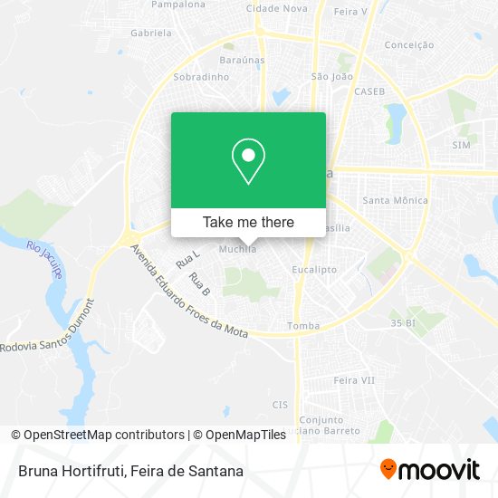 Bruna Hortifruti map