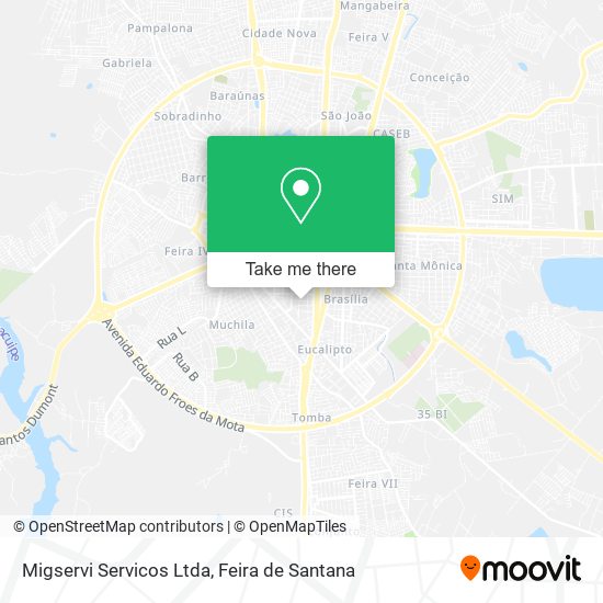 Migservi Servicos Ltda map