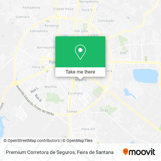 Premium Corretora de Seguros map