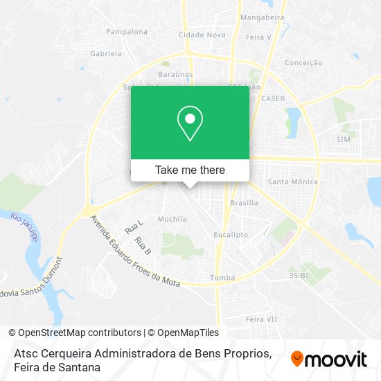 Atsc Cerqueira Administradora de Bens Proprios map