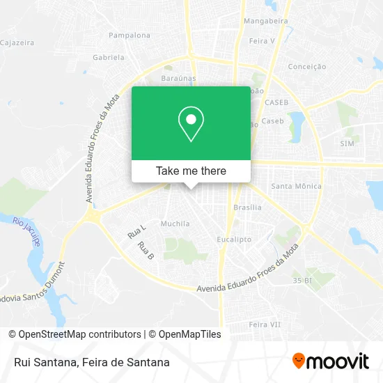 Rui Santana map