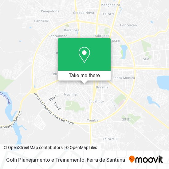 Golfi Planejamento e Treinamento map