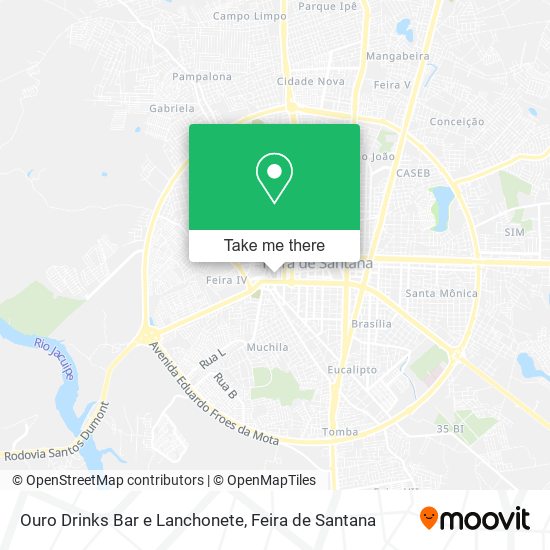 Ouro Drinks Bar e Lanchonete map