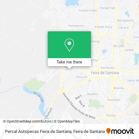 Percal Autopecas Feira de Santana map