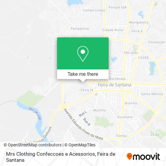 Mrs Clothing Confeccoes e Acessorios map