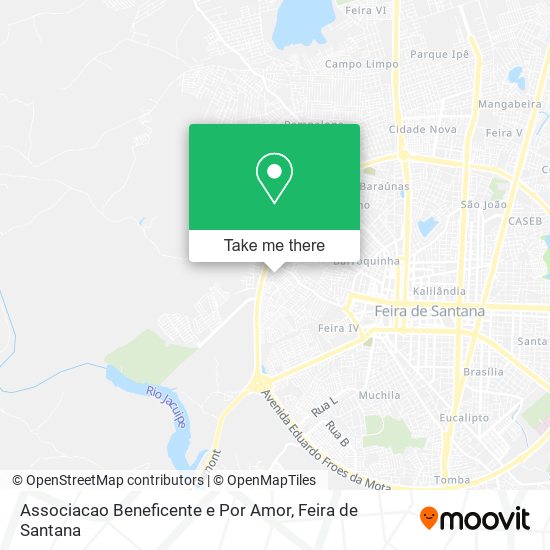Associacao Beneficente e Por Amor map