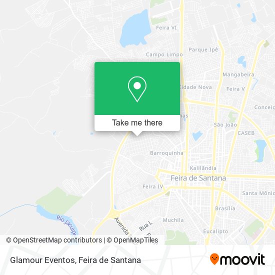 Glamour Eventos map