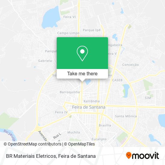 BR Materiais Eletricos map