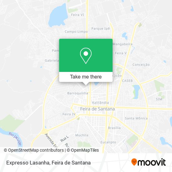 Expresso Lasanha map