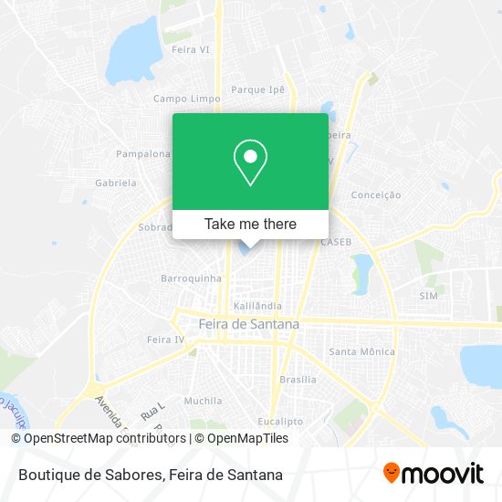 Boutique de Sabores map