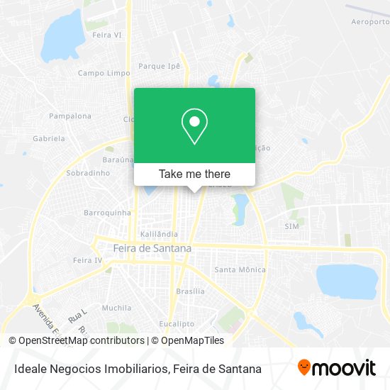 Ideale Negocios Imobiliarios map