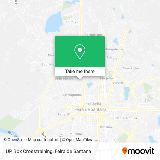 UP Box Crosstraining map