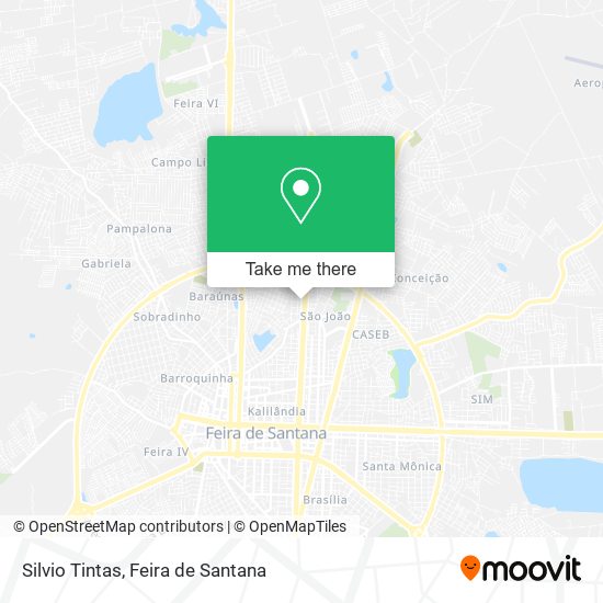 Silvio Tintas map
