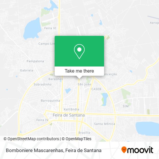 Bomboniere Mascarenhas map