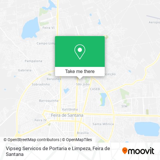 Vipseg Servicos de Portaria e Limpeza map