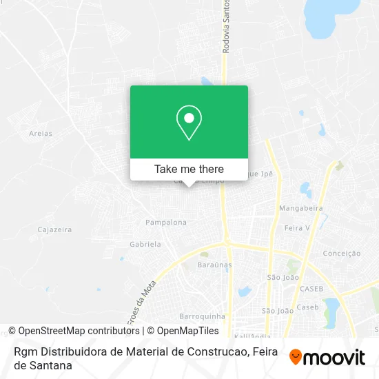 Rgm Distribuidora de Material de Construcao map
