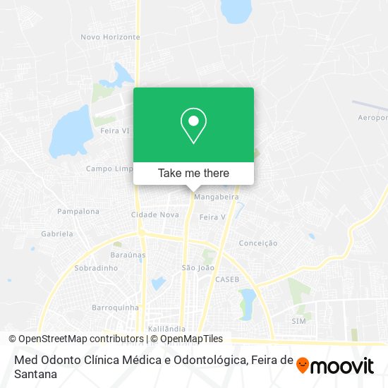 Med Odonto Clínica Médica e Odontológica map