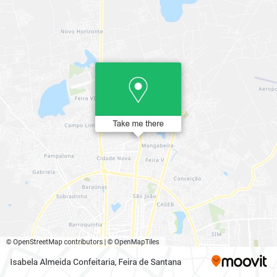 Isabela Almeida Confeitaria map