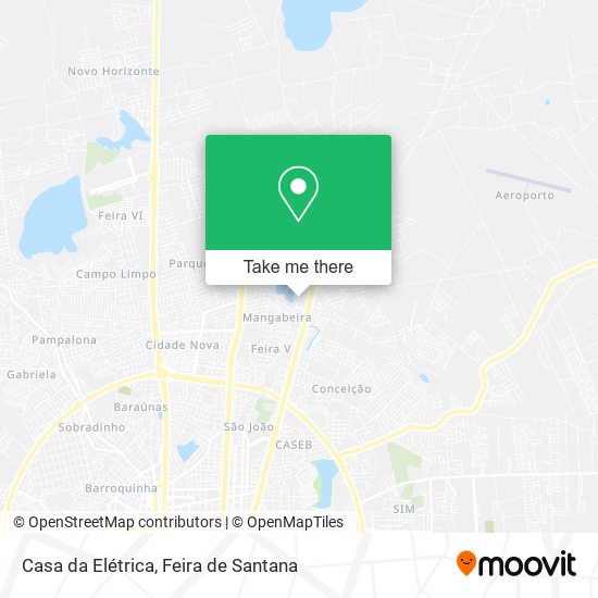 Casa da Elétrica map