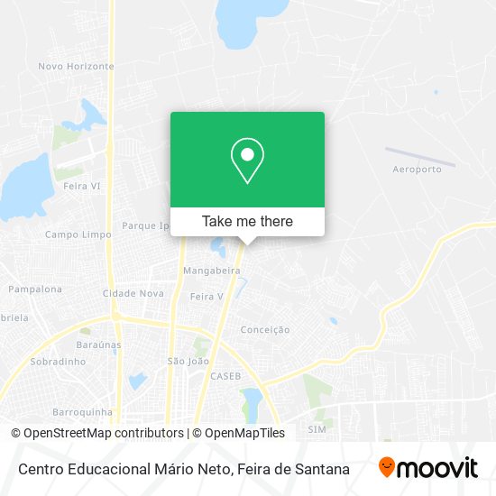 Centro Educacional Mário Neto map