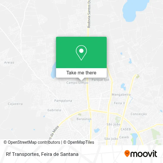 Rf Transportes map