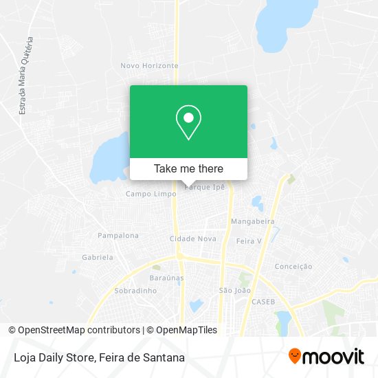 Loja Daily Store map