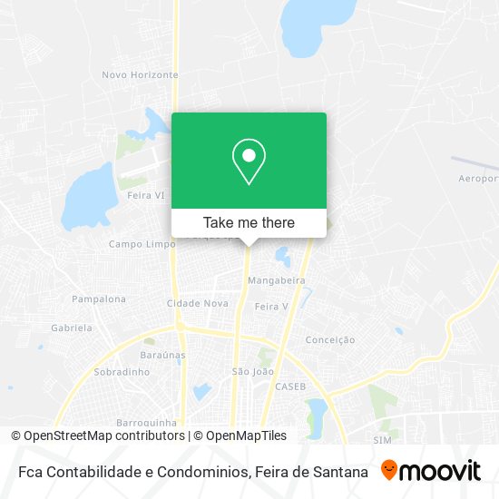 Fca Contabilidade e Condominios map