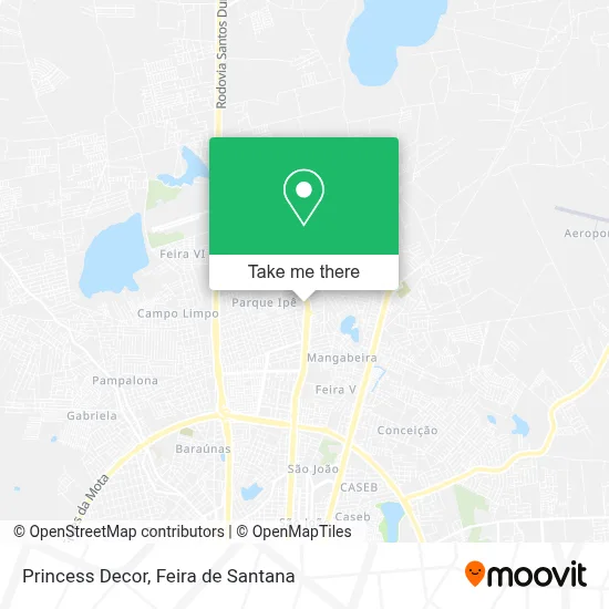Princess Decor map