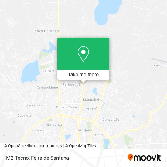 M2 Tecno map