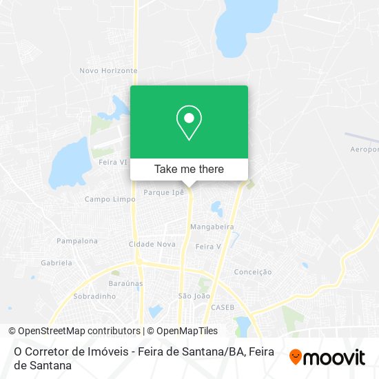 O Corretor de Imóveis - Feira de Santana / BA map