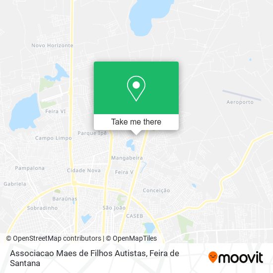 Associacao Maes de Filhos Autistas map