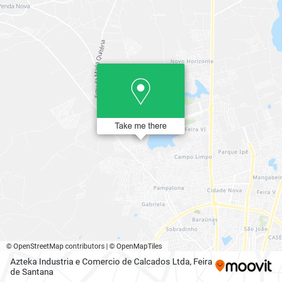Azteka Industria e Comercio de Calcados Ltda map
