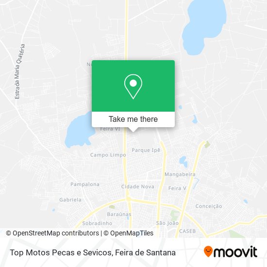 Top Motos Pecas e Sevicos map
