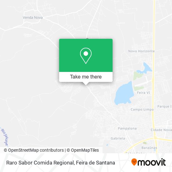 Raro Sabor Comida Regional map