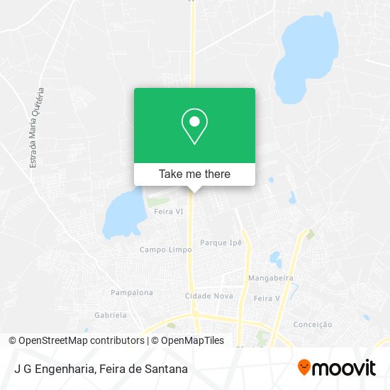 J G Engenharia map