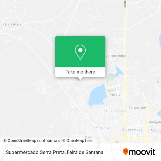 Supermercado Serra Preta map