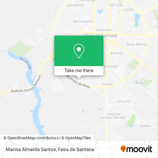 Marina Almeida Santos map
