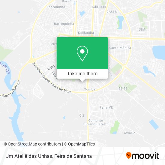 Jm Ateliê das Unhas map