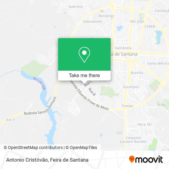 Antonio Cristóvão map