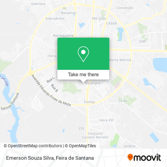 Emerson Souza Silva map