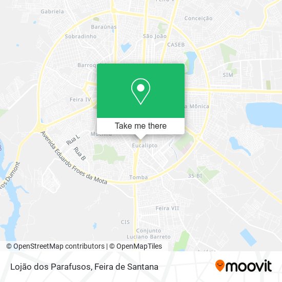 Lojão dos Parafusos map