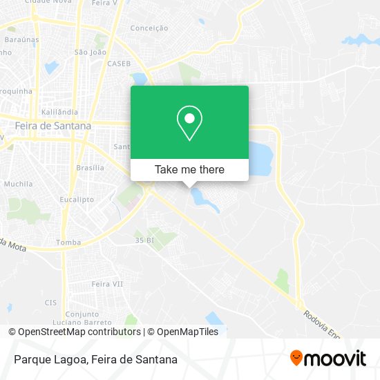 Parque Lagoa map