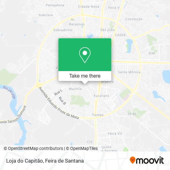 Loja do Capitão map