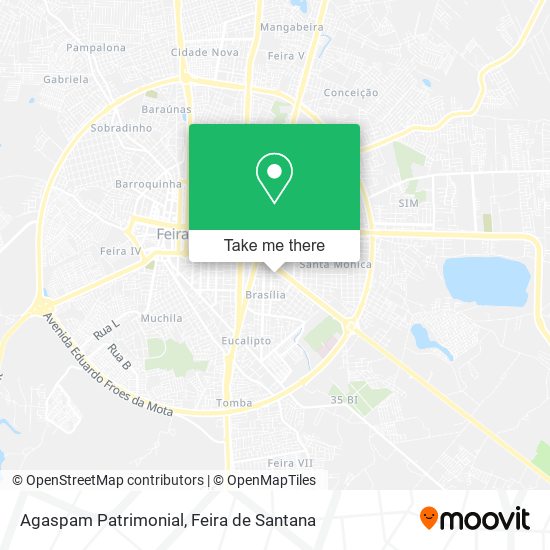 Agaspam Patrimonial map