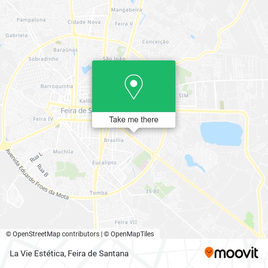 La Vie Estética map