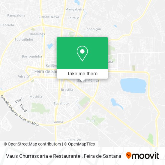 Vau's Churrascaria e Restaurante. map